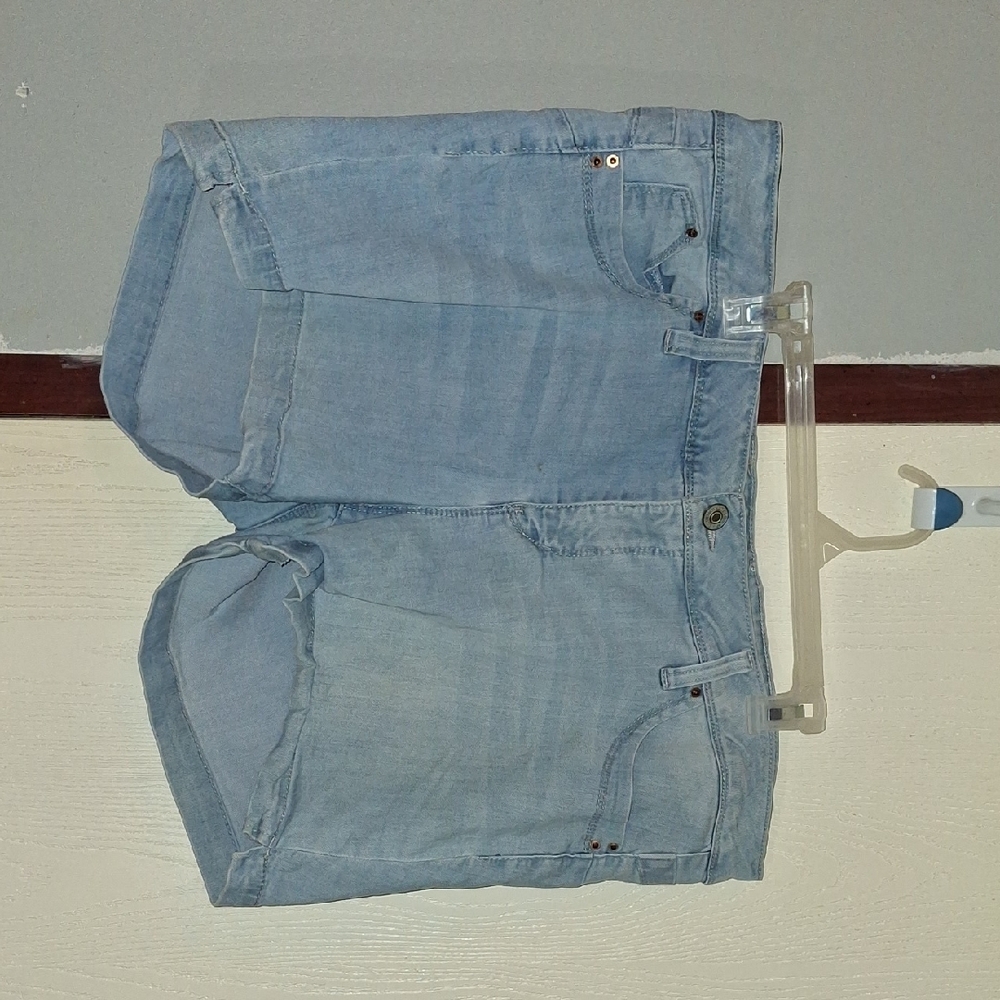 Royalty For Me Light Blue Jean Shorts